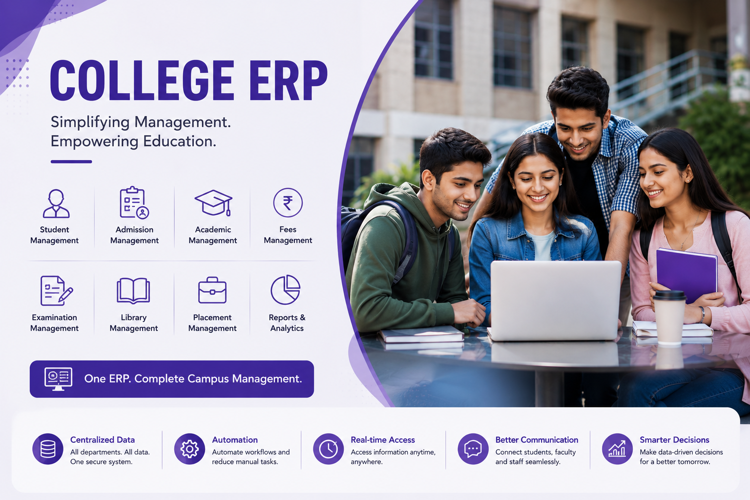 School ERP Dashboard